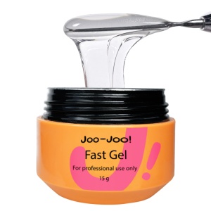 Гель для наращивания Joo-Joo Fast Gel Clear 15g (М)