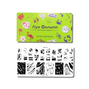 Луи Филипп Пластина для стемпинга Organic K028