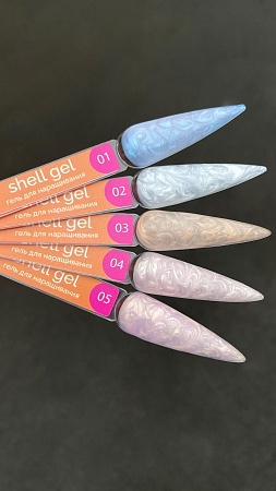 Гель для наращивания Joo-Joo Shell Gel №01 15g (М)