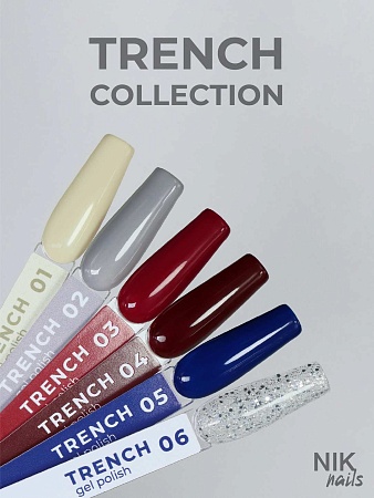 Гель-лак NIK nails Trench 04 8 g (М)