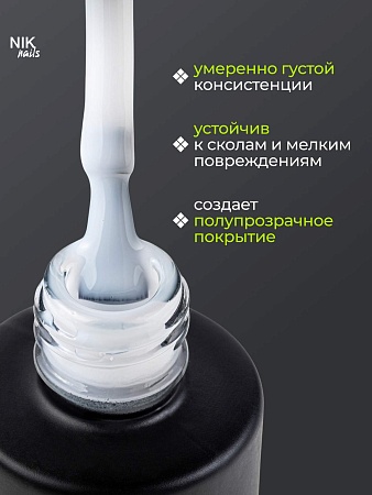 Гель для наращивания NIK nails Liquid Gel Basic 01 15g (М)