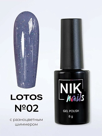 Гель-лак NIK nails Lotos 02 8 g (М)