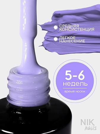 Гель-лак NIK nails Amazonka 01 8g (М)