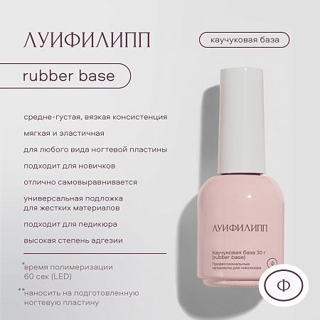 База Луи Филипп Base Rubber 30g с кистью (М)